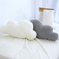 Cute Stuffed Plush Cloud Toy Super Soft Pillow Cushion Bedding Girls Room Pp Cotton Chair Sofa Cushion Home Decoration Gift