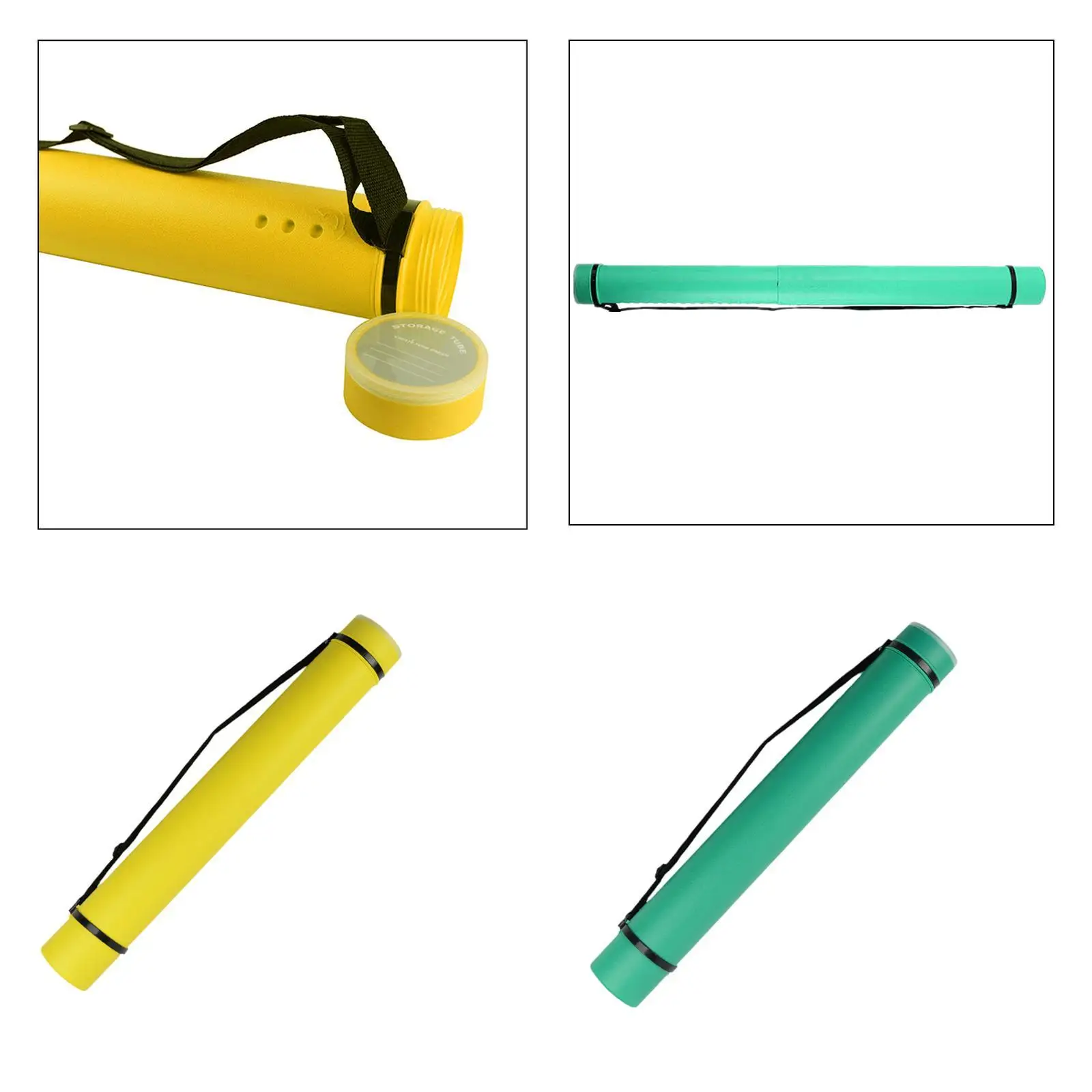 Extendable Poster Tube Portable Blueprint Tube Poster Storage Tube for Drawings Picture Documents Blueprints Painting Paper