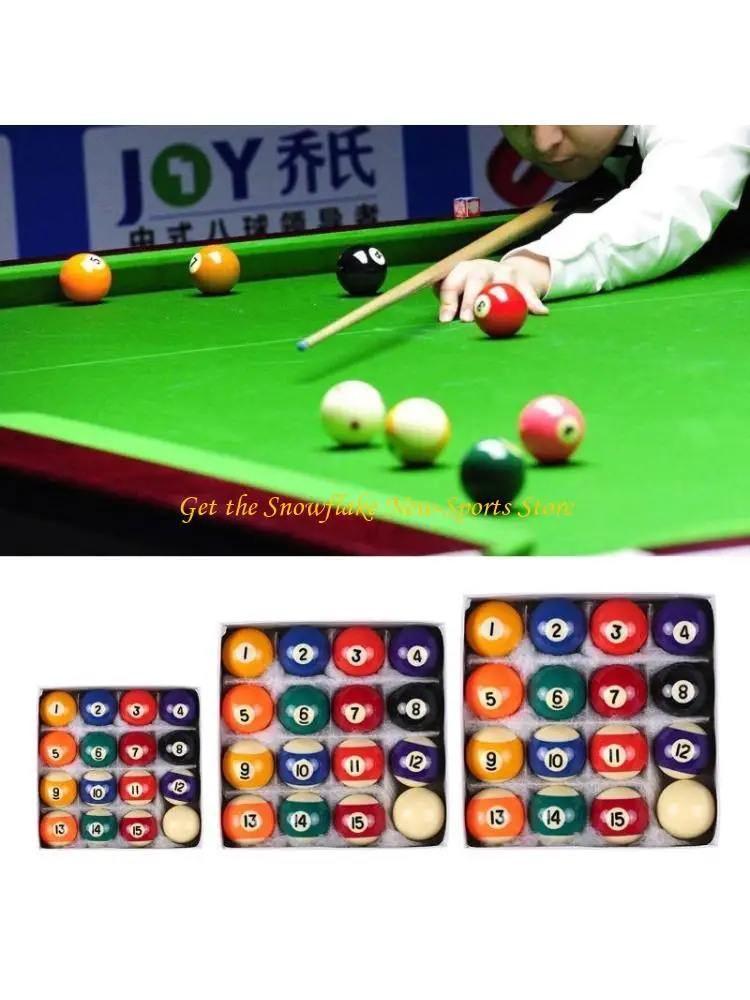 

E56D Snooker Toy Set Home Party Games Parent Child Interaction Game Education