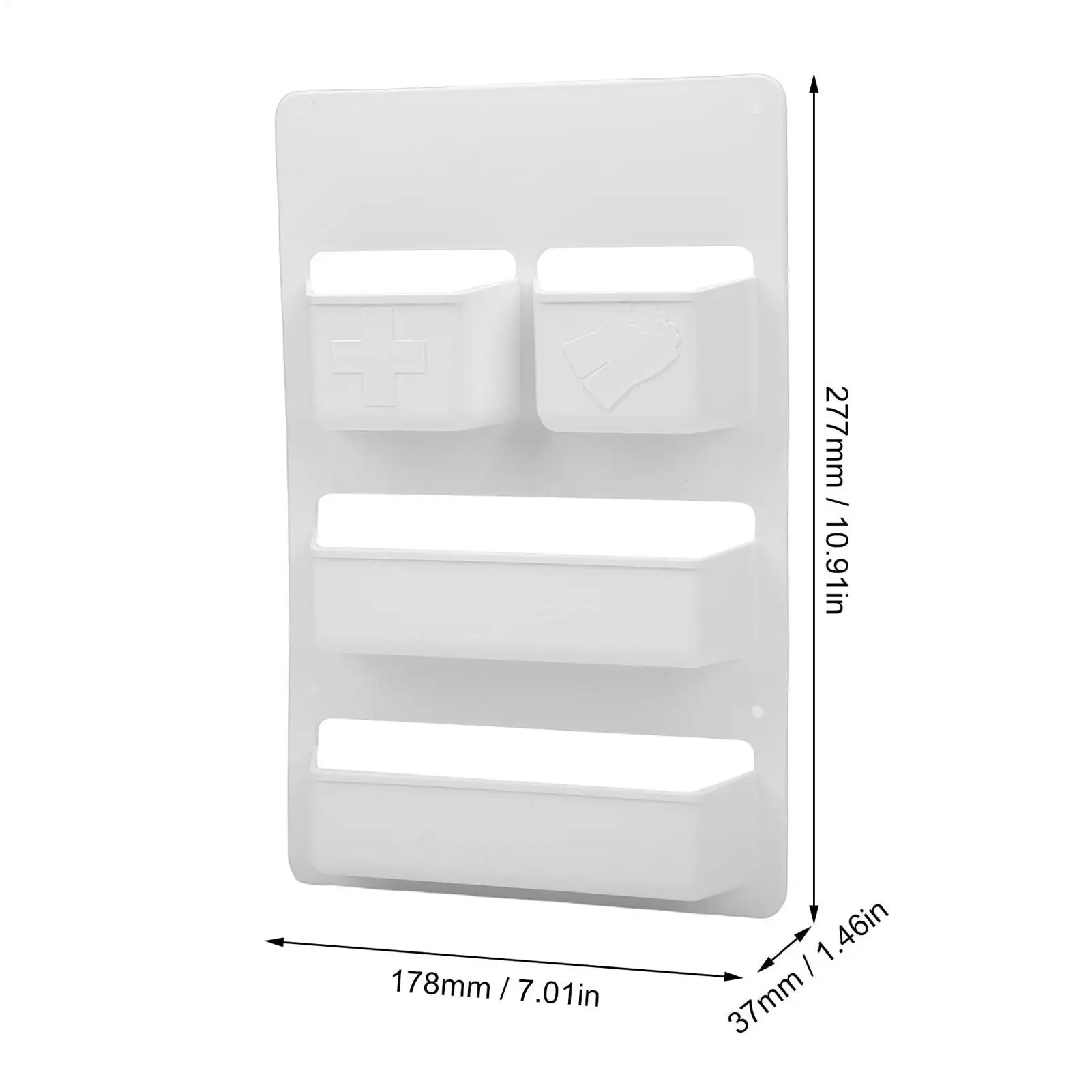 Scatola portaoggetti per porta camper, portaoggetti per roulotte a parete, organizer da parete per bagno, per viaggi su strada, appassionati all'aperto
