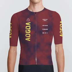 Aogda Pro Team Aero Cycling Jersey High Quality Performance Bicycle Cycling Shirts Breathable Quick Dry MTB Road Bike Jersey