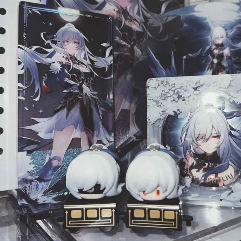 

MiHoYo Honkai Star Rail Official Licensed Stackable Figure Blind Box Jing Yuan Blade Kafka Jingliu Desktop Decor For Anime Fans