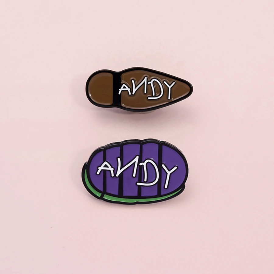 مضحك الخبز وحيد المينا دبابيس النص الإبداعي الأمثال آندي دبابيس شارة التلبيب مجوهرات هدية للأصدقاء الديكور بالجملة ﻿