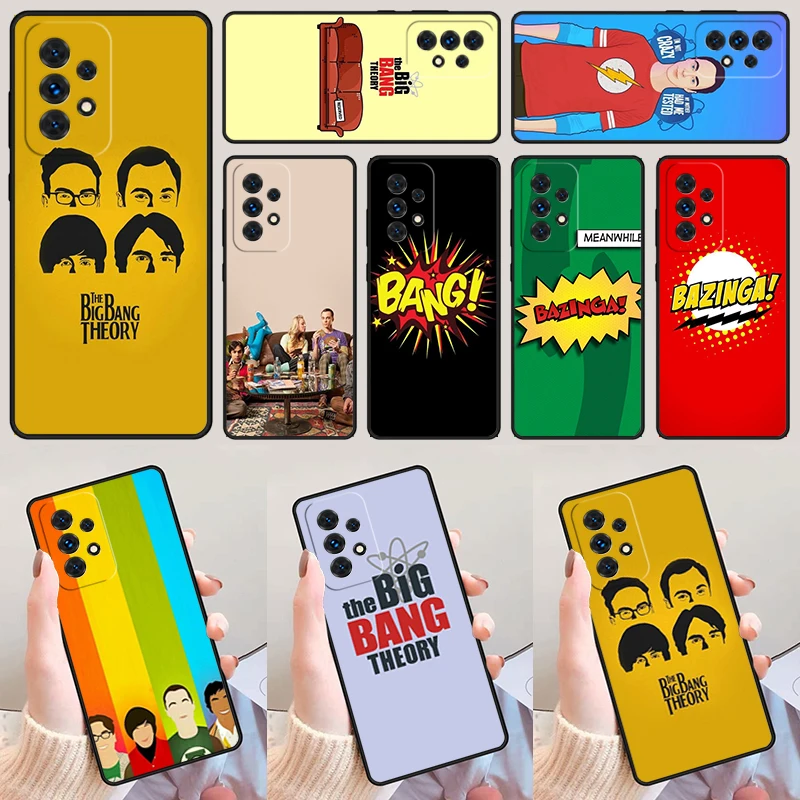 The Big Bang Theory tv show For Samsung A52 A72 A73 A20e A21S A50 A70 A11 A12 A42 A31 A40 A51 A71 A32 A80 A91 Phone Case Cover