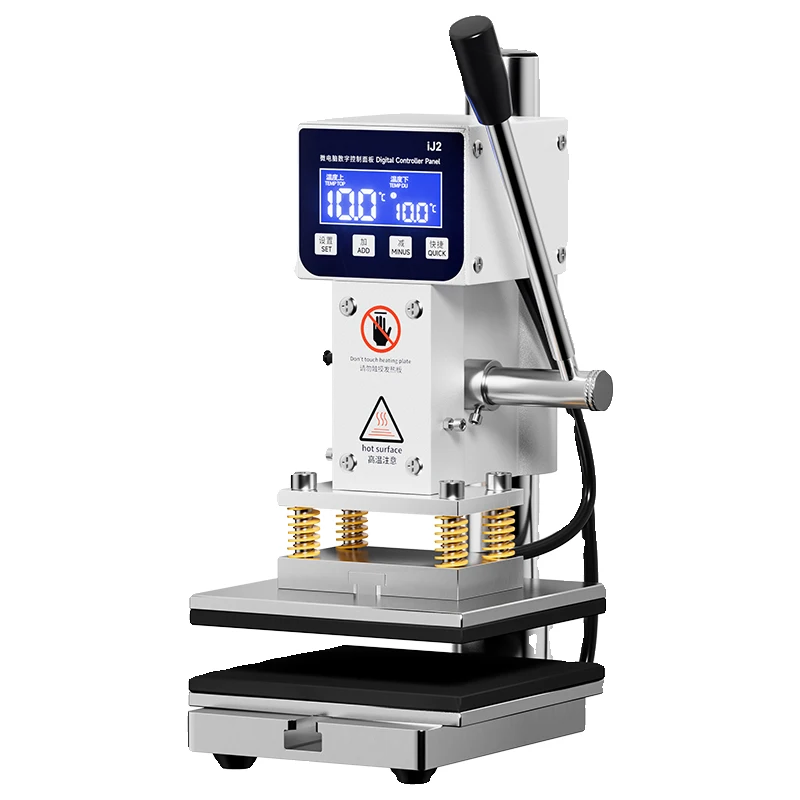 Multifunctional Dual-Preheating Pressure-Holding Machine for Hot-Pressing Repair of Mobile Phone Screen and Back Cover Bracket F