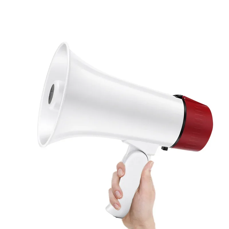 Durable20W Handheld Loudspeaker Foldable Outdoor Stall Recording Hawking Speaker C Port Loud Sound Amplifier