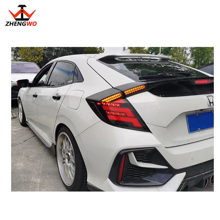 

Zhengwo Factory Supply LED Tail Light For Hondas Civics Hatchback Turn Yellow Light
