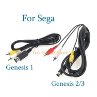 1pc For SEGA Genesis 1 AV Cable Audio Video for SEGA Mega Drive 2 Genesis 2 and for Mega Drive 3 Genesis 3