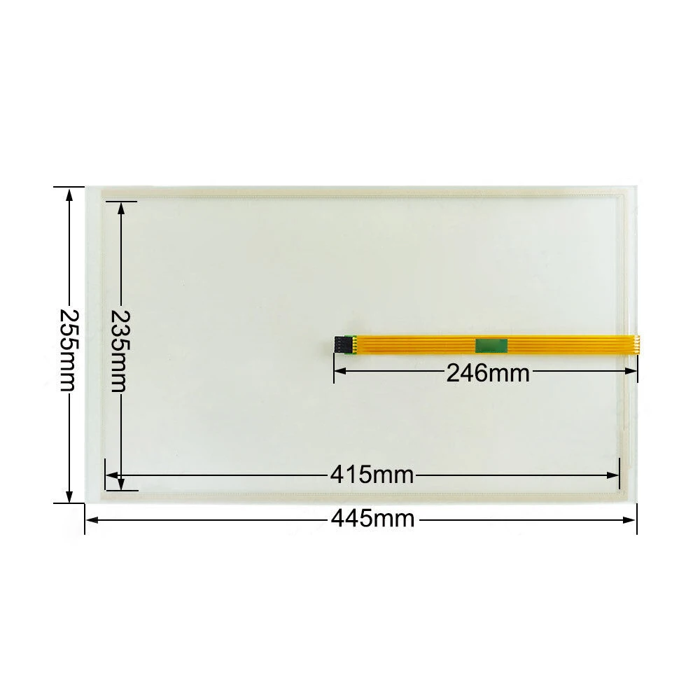 New for 6AV7863-3TB10-0AA0 Touch Screen+Protective Film Overlay