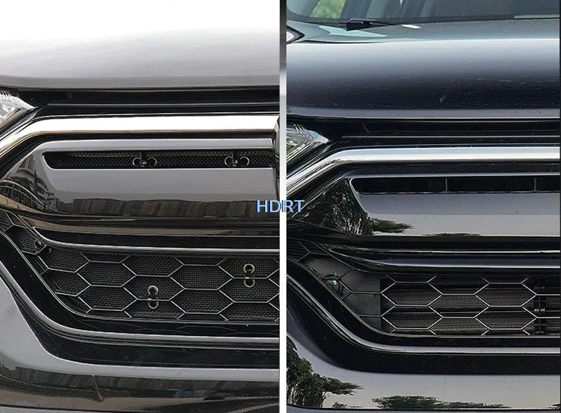 4Pcs Car Front Grille Insert Net Insect Sning Mesh Decoration Protector Accessories For Toyota Corolla Cross FRONTLANDER 2022