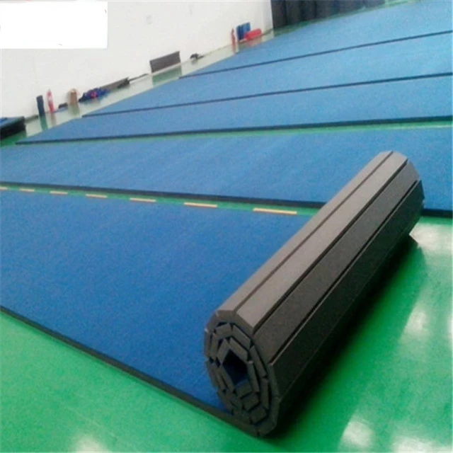 Artistic gymnastics mat, rolling floor carpet, competition gymnastics