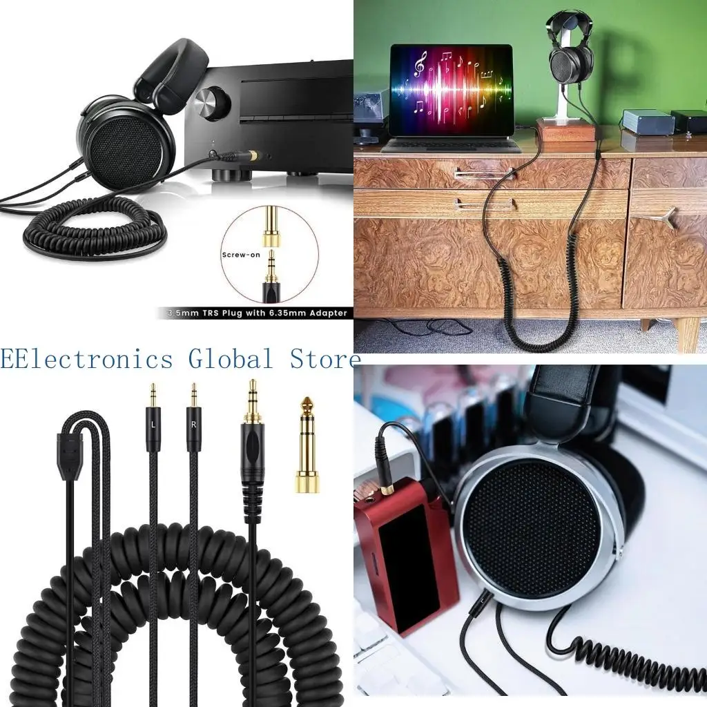 

Спиральный кабель премиум-класса 462B для наушников AH-D7100 7200 D600 D9200 5200