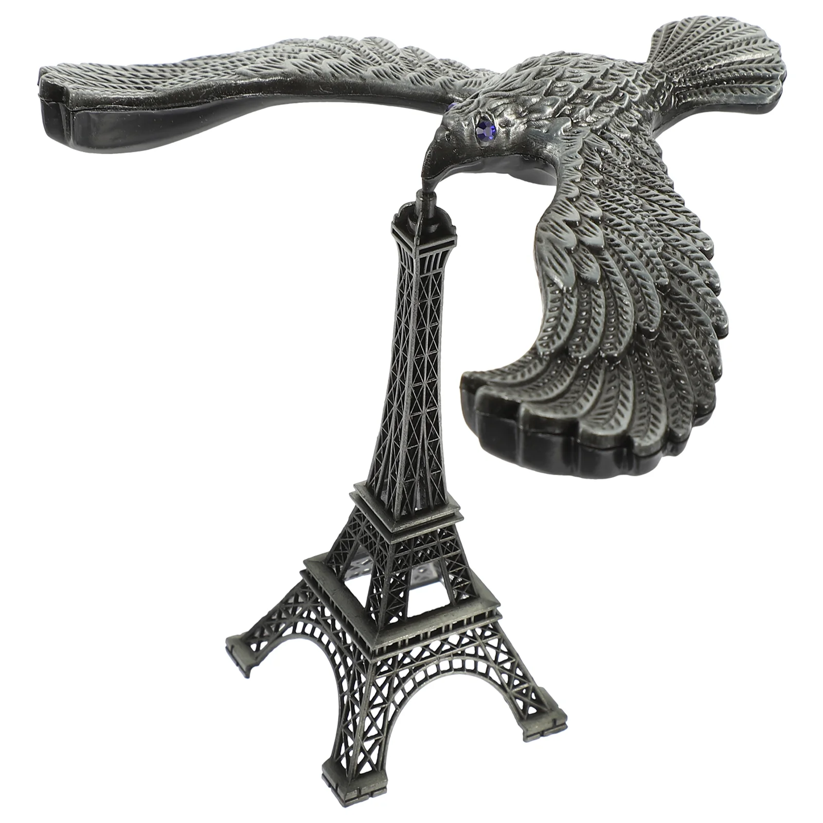 

Balancing Eagle Tower Eiffel Decoration Balance Bird Alloy Accessories Tabletop Model Adornment Ornament Desktop