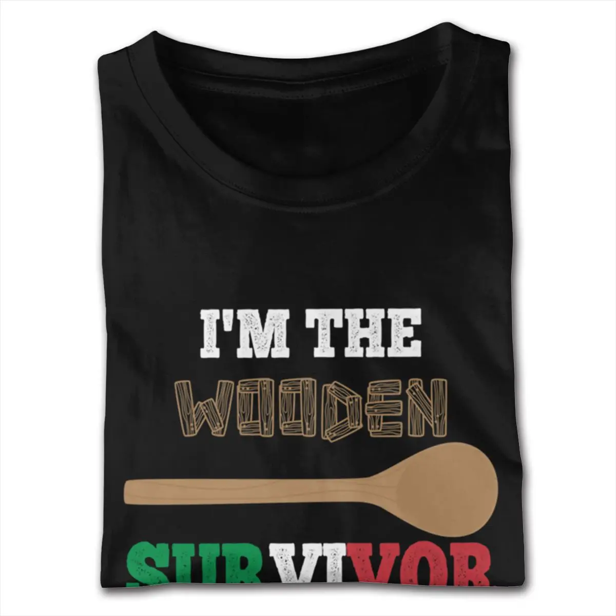 Short Sleeves O-Neck Pre-Cotton Wooden Spoon Survivor-1 Tee Shirts Designer Men S Tee-Shirts