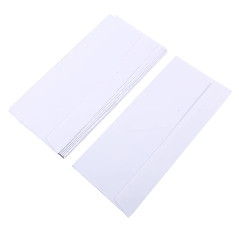 Classical Blank Paper Envelopes Wedding Invitation Envelope Gift Envelope Empty Front Side Opening Envelope White