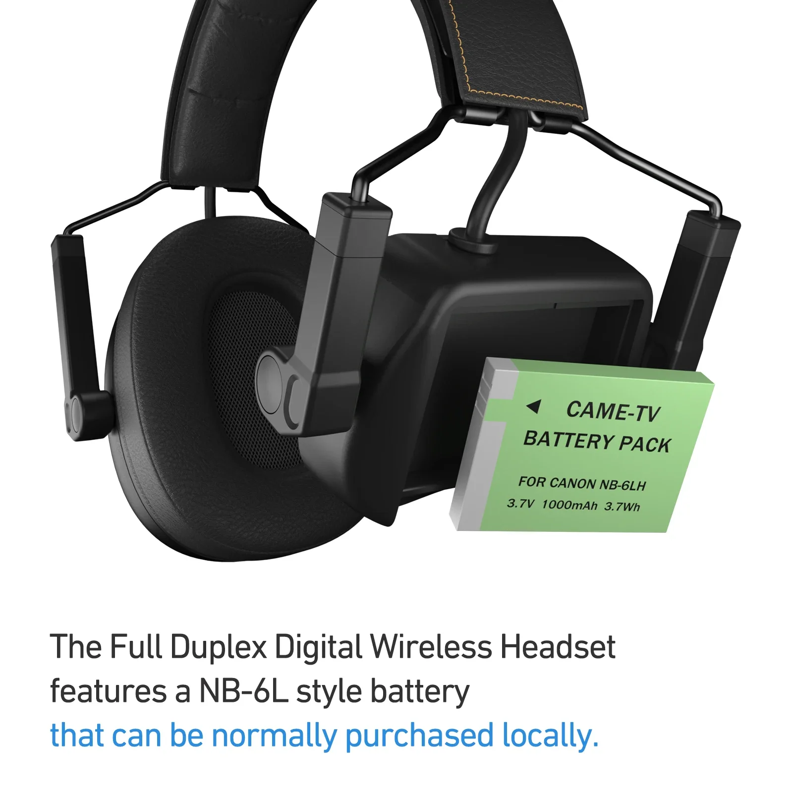 풀듀플렉스 전문가용 트루 와이어리스 인터콤 시스템 6개 더블 헤드셋