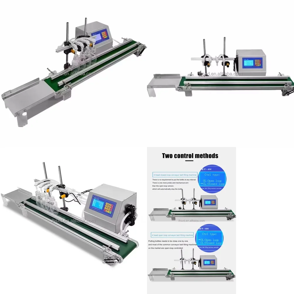 

Automatic Multi Head Pipeline Conveyor Belt Filling Machine for Beverage Milk Packaging Equipment Industrial Food Grade