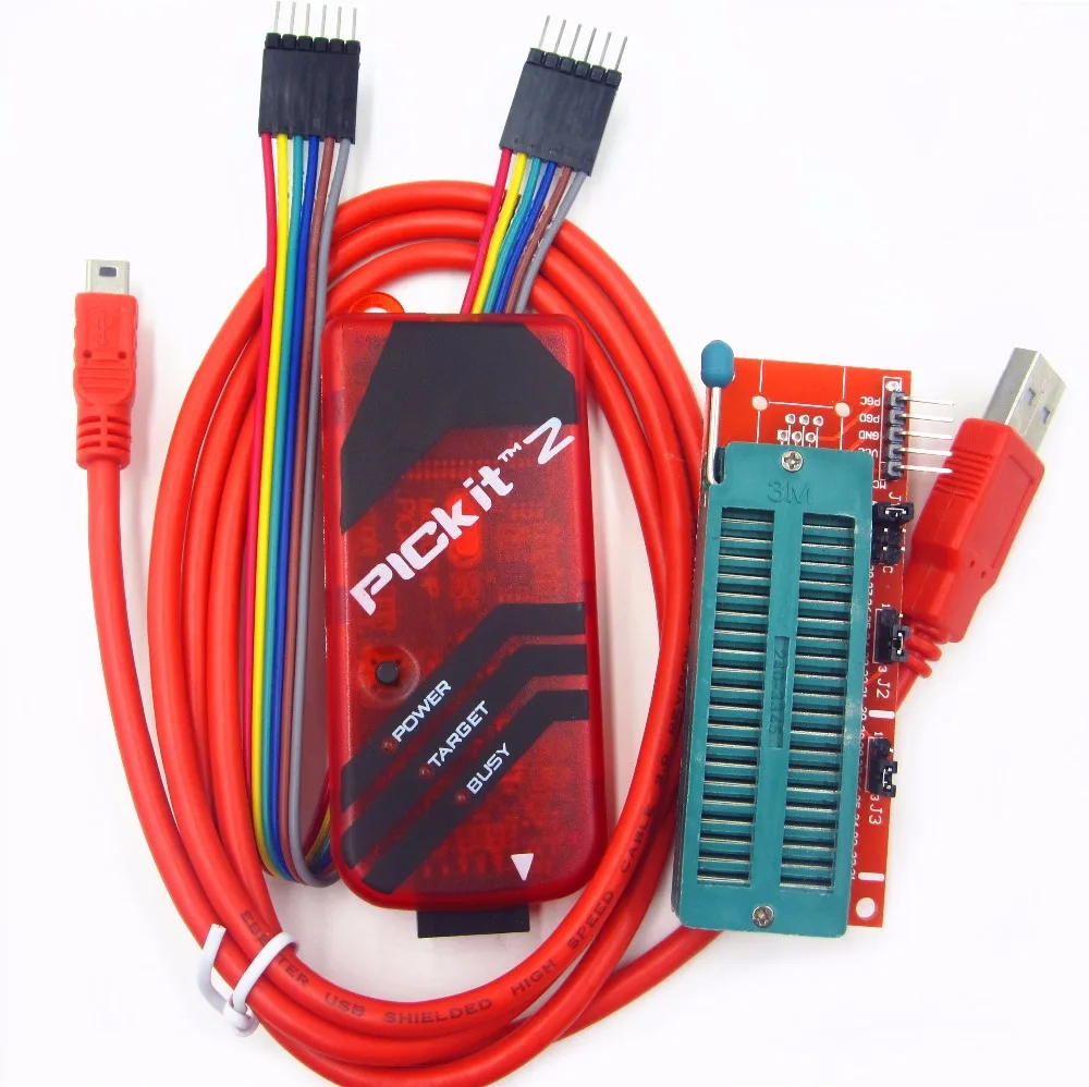 Programador HAILANGNIAO PICKIT2 + Adaptador de Programación PIC ICD2 PICKit 2 PICKIT 3, Base de Programación Universal HAILANGNIAO