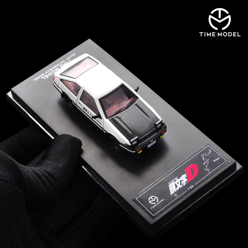 

TM 1:64 начальная буква D AE86 для взрослых, хобби, литая под давлением модель автомобиля