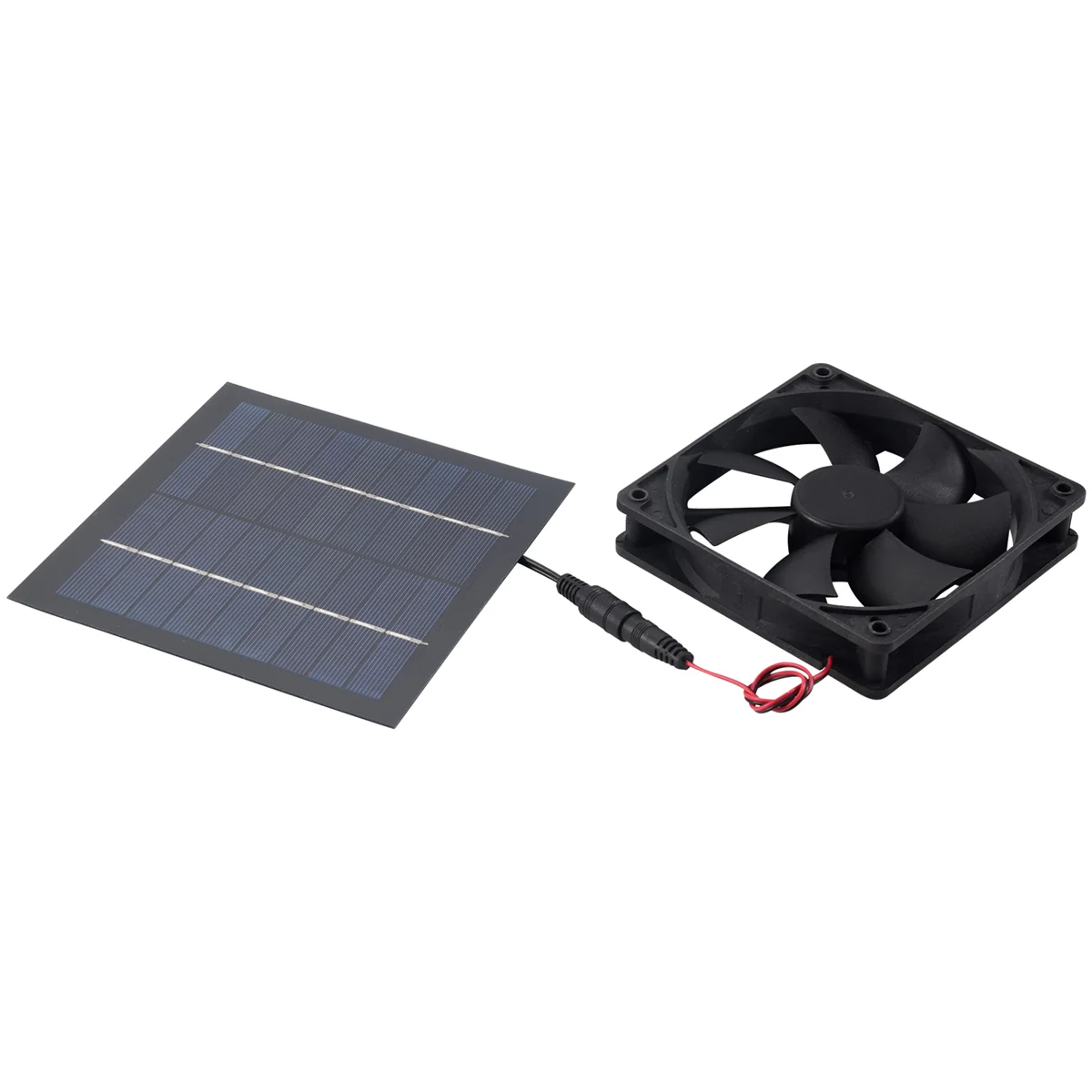 20W 12V Solar Panel Exhaust Fan Air Extractor Mini Ventilator Solar Panel Powered Fan for Dog Chicken House