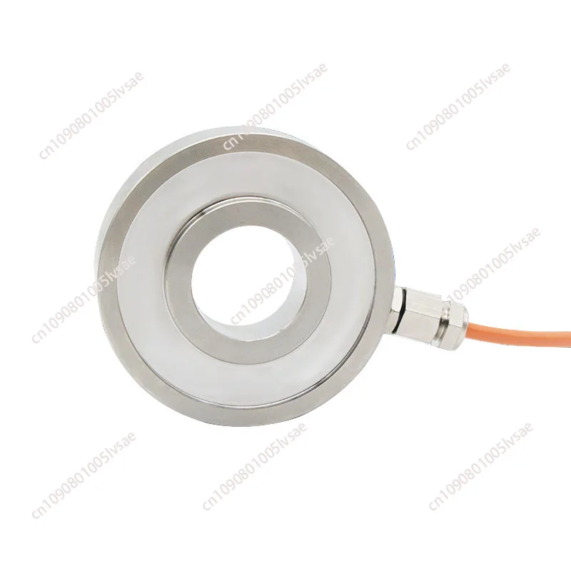 

50 100 kg stainless steel Low Profile ring-torsion Through-Hole washer type ring through hole Force Sensor donut load cell
