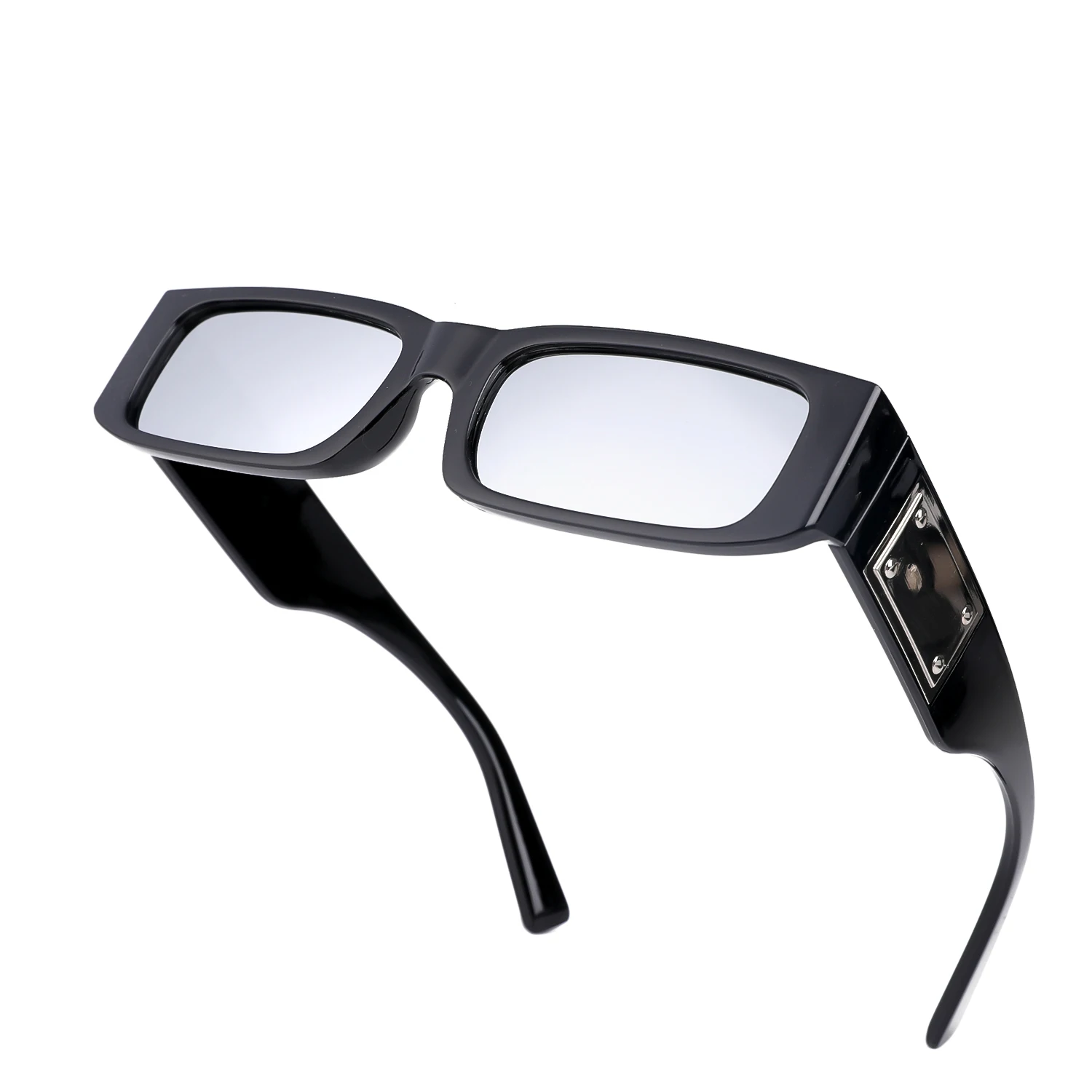 Trendy One Piece Sunglasses Men Women New Luxury Brand Punk Sun Glasses Star Shape Glasses UV400 Oculos de so