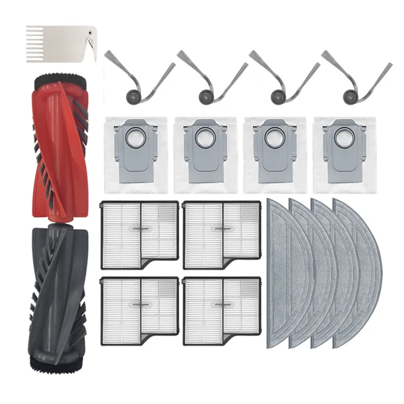 【TODAY-BUY】Vacuum Cleaner Accessories For Roborock Saros 10/S9 Maxv Ultra/S90ver/G30/A1460RR- Main Side Brush Included