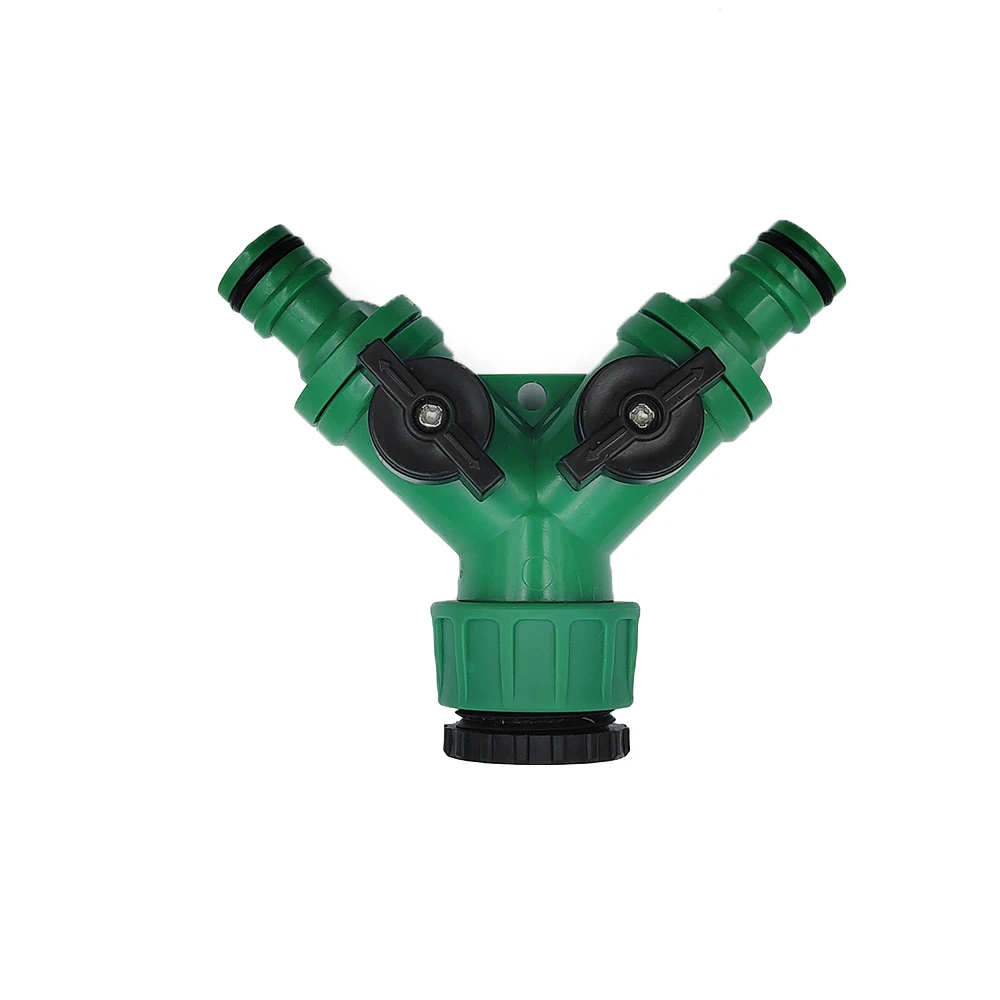 

WUJIE Garden Tap Quick Connectors 1/2" 3/4" Male Female Thread Nipple Joint 1/4" Hose Pipe Fitting Irrigation Water Splitter