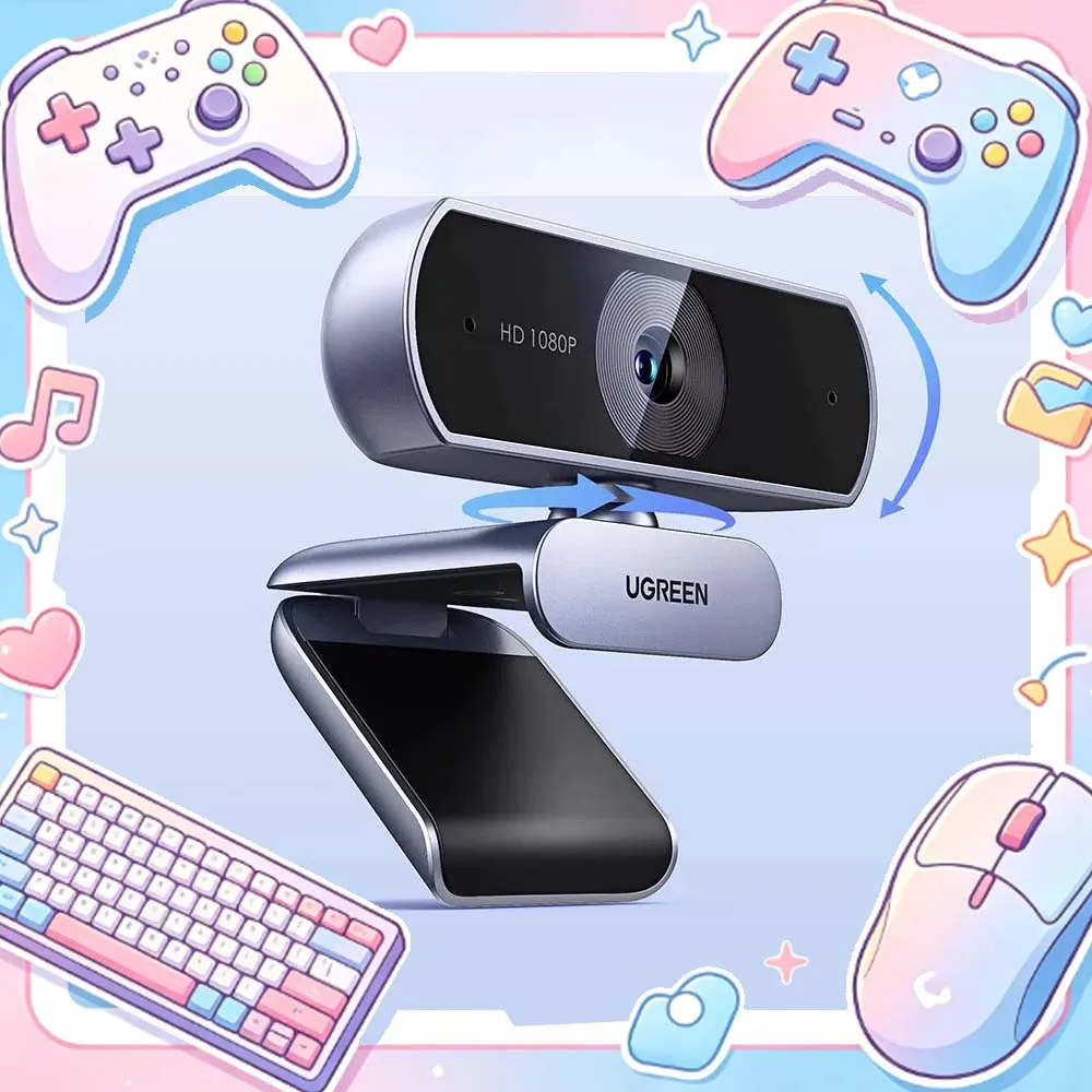 UGREEN UGREEN 1080P/2K/4K Webcam with Microphone Full HD USB Web Camera Auto Light Correction Video Webcam for Streaming Pc Accessories - Aliexpress Deal