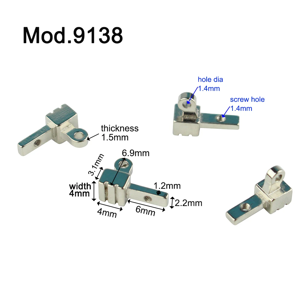 10pairs TR Eyeglasses High Nickle TR90 Glasses Male Female Hinge Replacement End Piece Temple Washer Repair Accessory