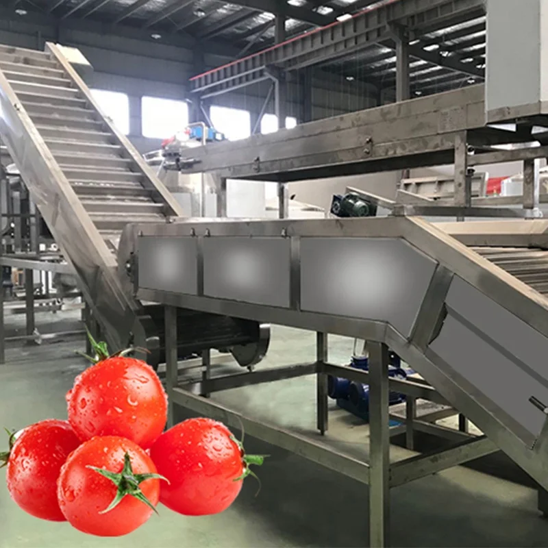 FOODLINE High Yield Tomato Pulper Real Time Temp Display Uniform Crushing Fruit Sauce Processing Gear