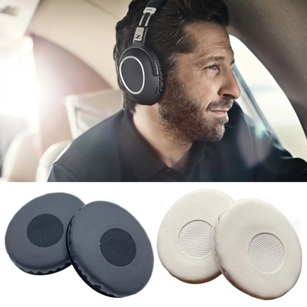 1 para skóra proteinowa wkładki do uszu miękka gąbka osłona na słuchawki zamiennik dla Sennheiser HD228 229 218 238 219 220