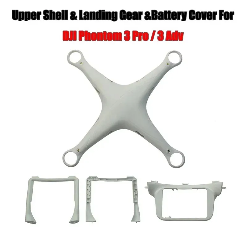 Genuine Upper Shell DJI Phantom 3 Pro Body Frame Landing Gear Battery Cover For Phontom 3 Pro/Adv Drone Accessories