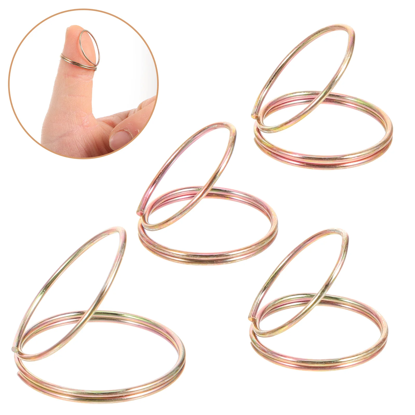 

1Set Fine Workmanship Guitar Metal Finger Picks Practical Durable Wear Resistant for Long Term Use Butterfly Guitar Finger Picks