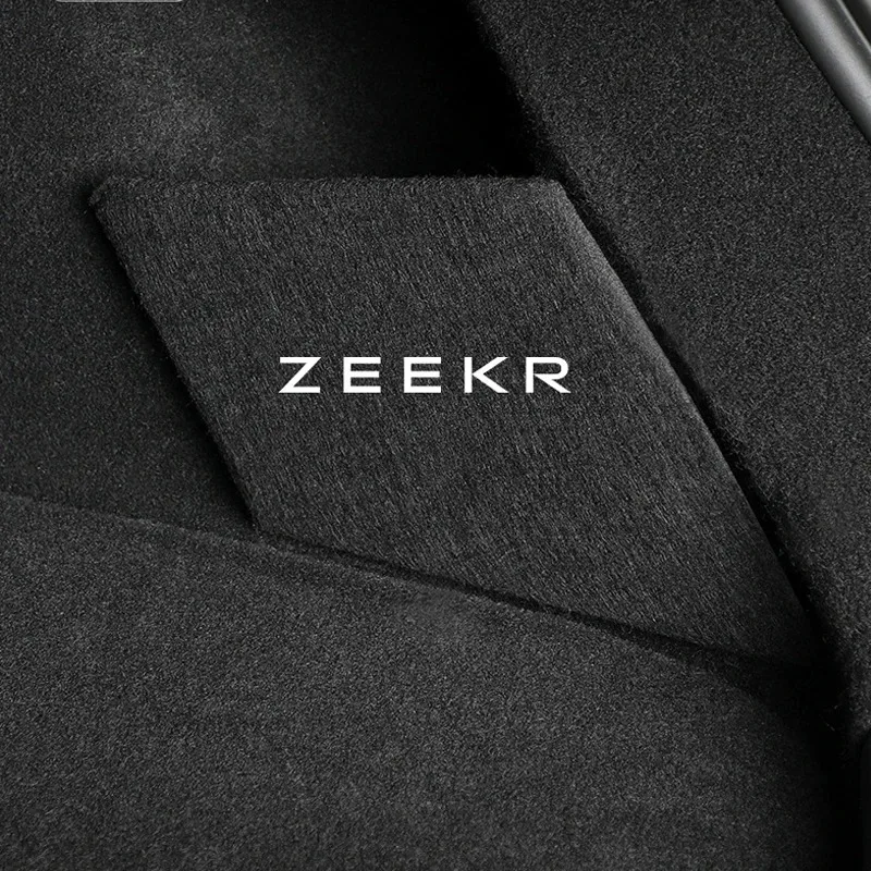 For Zeekr X 2023 2024 2025 Rear Spare Compartment Partition Rear Trunk Storage Box Extreme Interior Modification Accessories