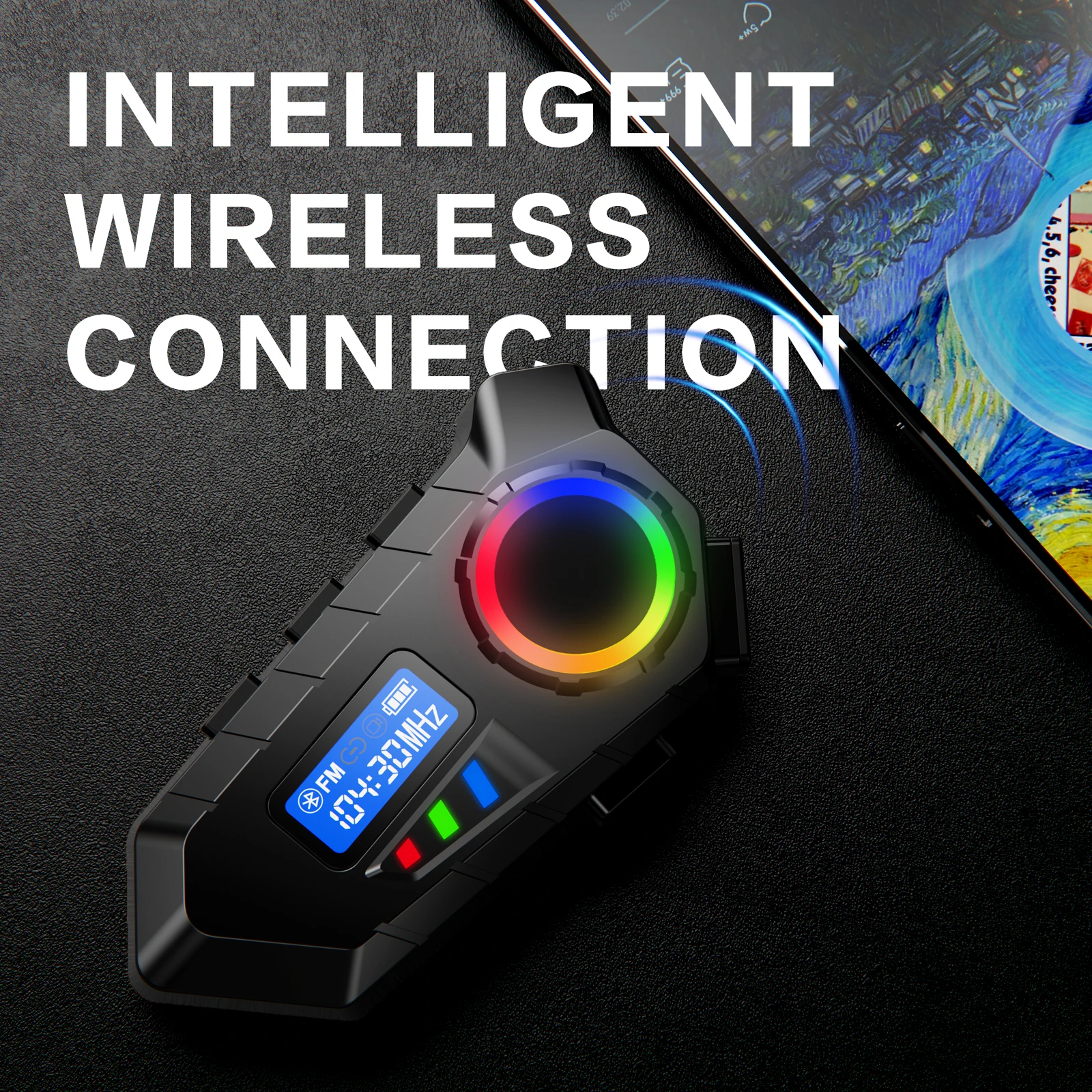 

Bluetooth Motorcycle Helmet Headset Headphone Wireless Motor Bike Handsfree Stereo Speaker Noise Reduction Earphone