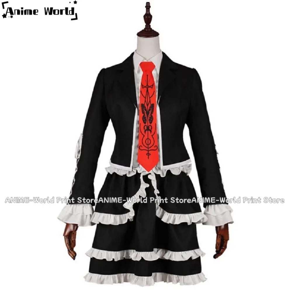 

《Custom Size》Unisex Anime Cos Yasuhiro Taeko Celestia Ludenberg Cosplay Costumes Halloween Uniform Suits Custom Size