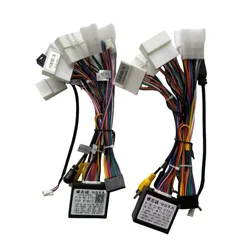 Raise Canbus Box FT-RZ-01 FT-RZ-52 For Toyota Corolla/Camry/CHR /RAV4/ LAND CRUISER For Android Radio 16 Pin Wiring Power Cable