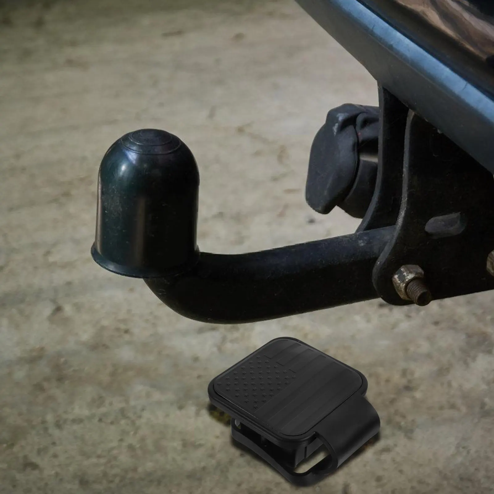 

2 Inch Trailer Hitch Cover Rubber Plug Protector for Suv Rv Truck Off-Road Vehicles Easy Install No Tools Required Hitch Cover