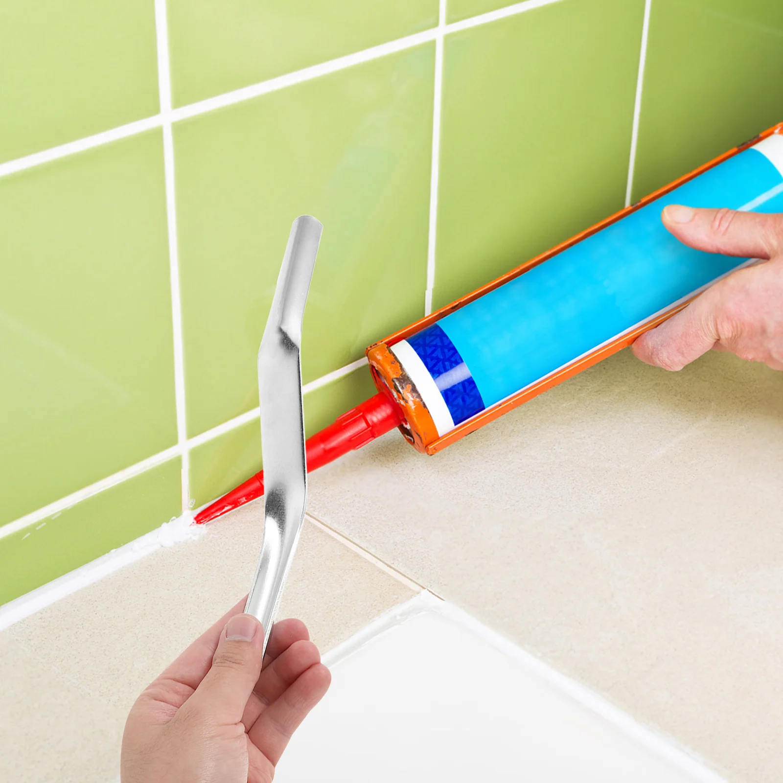 

Dual-Head Brick Pointing Tool Grout Removal Tool Tile Gap Applicator for Floor Wall Joints Masonry Joiner Brick Pointing Tools