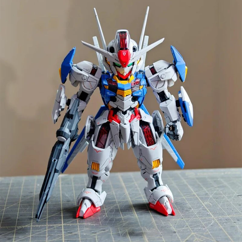 SUPA MGSD Aerial - La Bruja de Mercurio, Kit de Montaje de Robot, Figura de Acción Coleccionable, Juguete de Rompecabezas para Niños, Regalo, Adorno de Escritorio