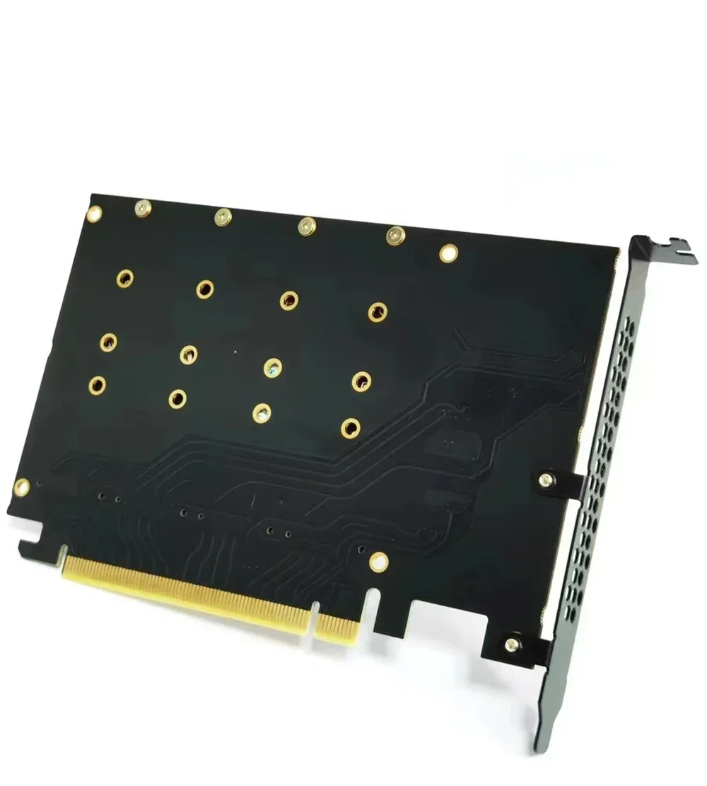  NVMe M.2 PCI Express Adapter PCIE to M.2 NVME Adapter 32Gbps PCI-E Card PCI x16 M Key SSD Computer Expansion Card Add On Cards