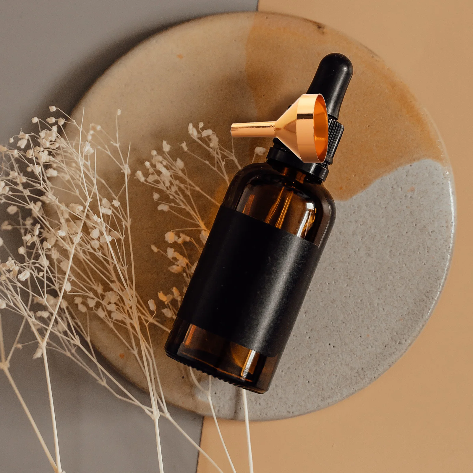 12 個ミニ金属漏斗セット小さな液体漏斗香水エッセンシャルオイルスパイスパウダーラボキッチン詰め替えボトル用