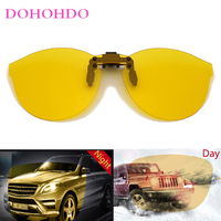 Luxury Designer Night Vision Lenses Clip On Sun Glasses For Men Outdoor Sports Polarized Anti-Glare Goggles UV400 Gafas De Sol