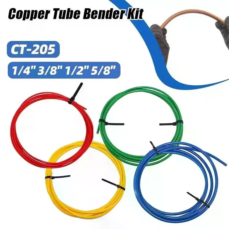 Pelindung Pipa Tembaga Plastik PE 1/4"/3/8"/1/2"/5/8' Alat Perlindungan Pipa Tembaga Anti-Deformasi untuk Pendingin Udara ﻿