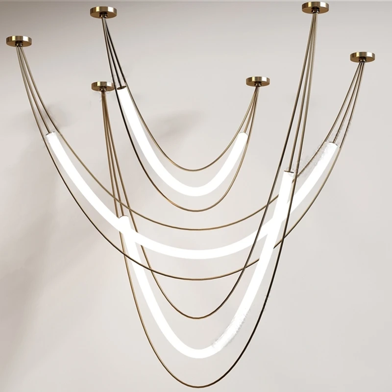 Modern LED Chandelier For Living Room Nordic Hanging Lamp For Dinning Room Home Decor Living Room Chandelier Lighting
