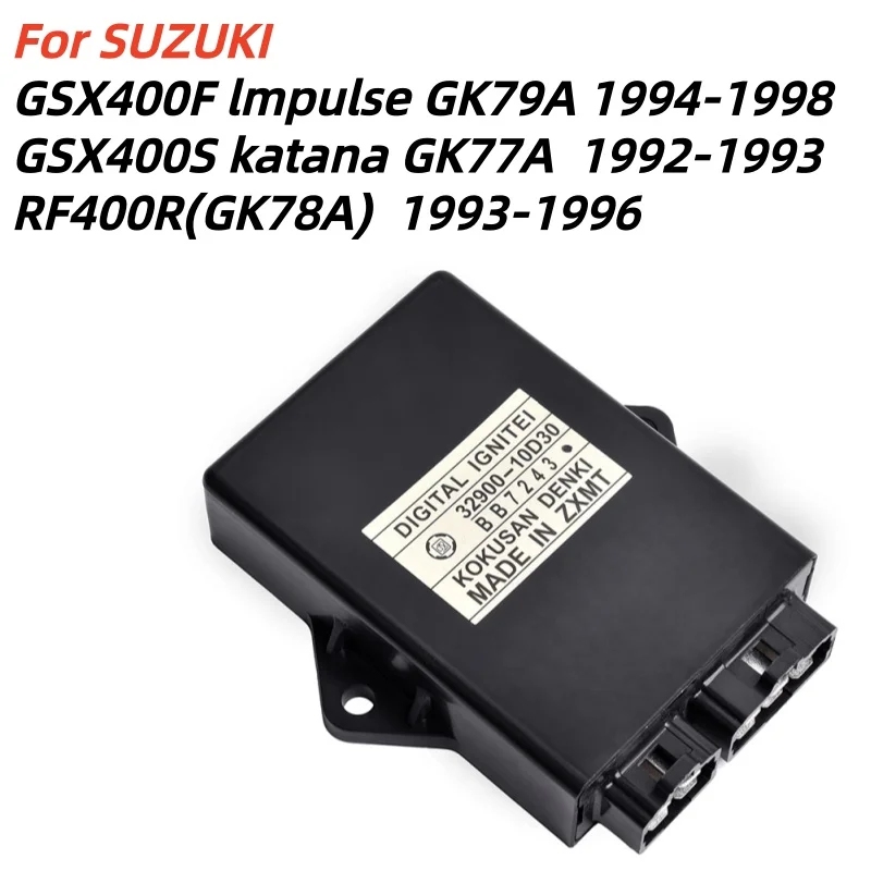 

Motorcycle Intelligent Digital Igniter For SUZUKI GSX400F lmpulse GK79A GSX400S katana GK77A 1992-1998 RF400R GK78A 1993-1996