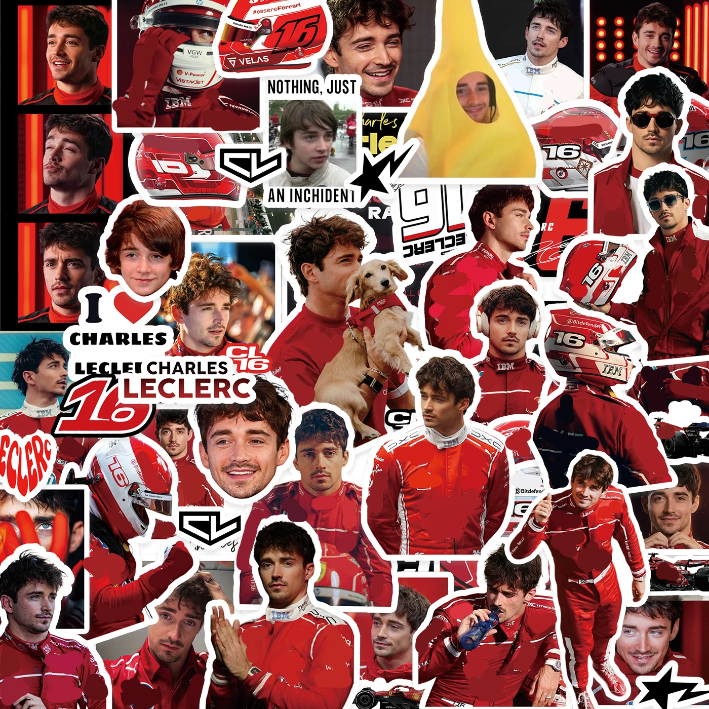 Laptop Accessories - C-Charles L-Leclerc, F1, Dizüstü Bilgisayarlar, Günlükler