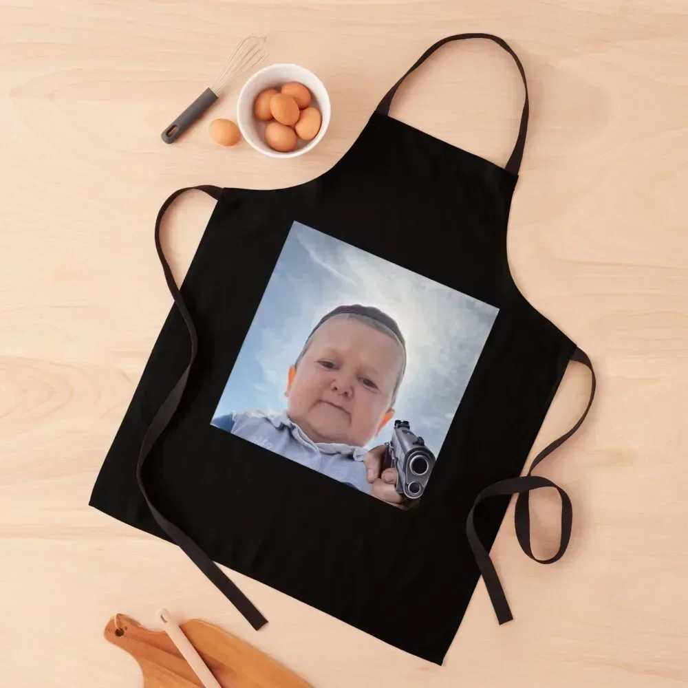 

Mini Khabib Hasbulla Gun Apron Kitchen Kawaii Accessories Kids kindergarten teacher Kitchen Utensils Apron
