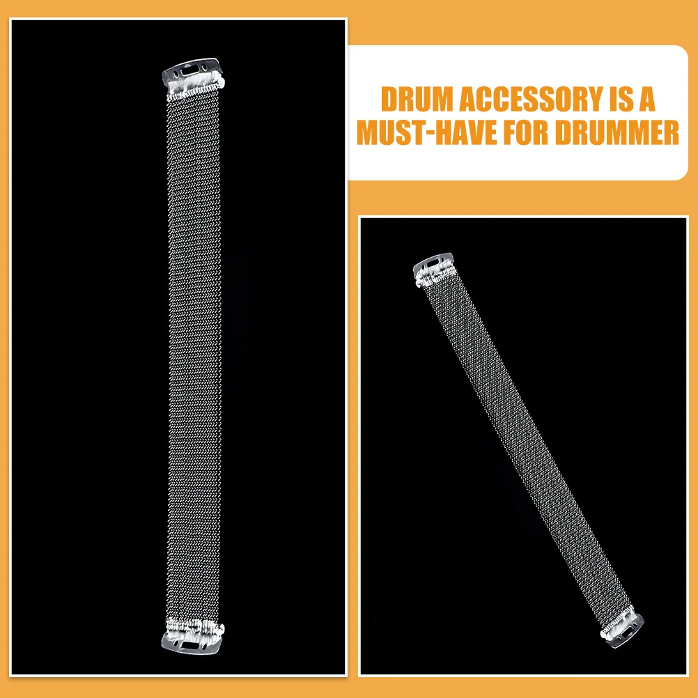 Durable 20 hebras Snare alambre Material de acero diseño compacto accesorio de tambor caja de alambre tambor correa de arena accesorio de instrumento
